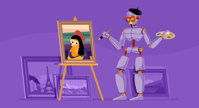 Hero image of What does robot art mean for humans?