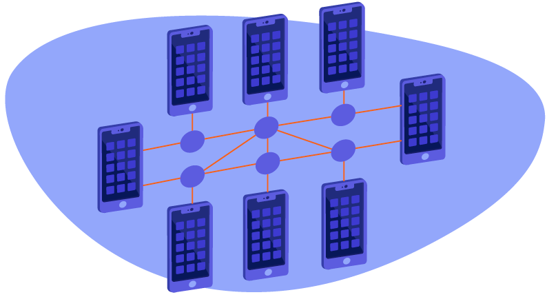 illustration of dApps
