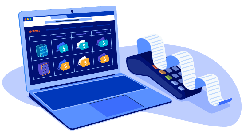 laptop next to adding machine