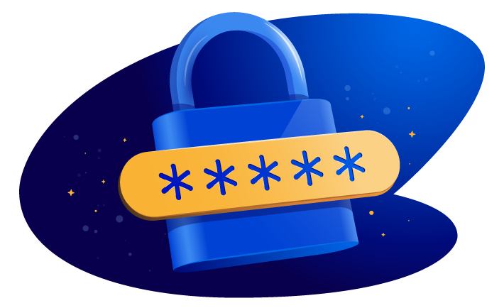 padlock with password