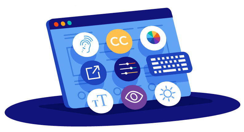 Different functions to boost accessibility