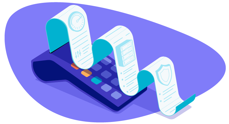 adding machine and tape