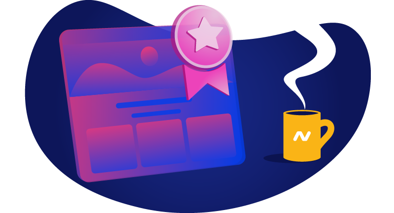 ribbon on website