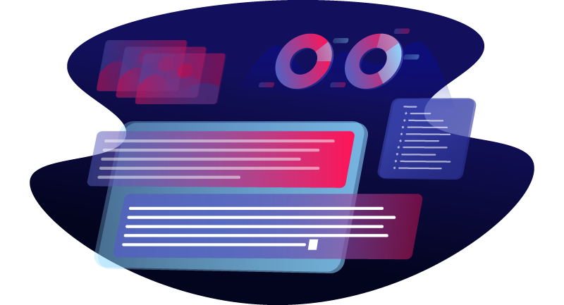 illustration of AI tools