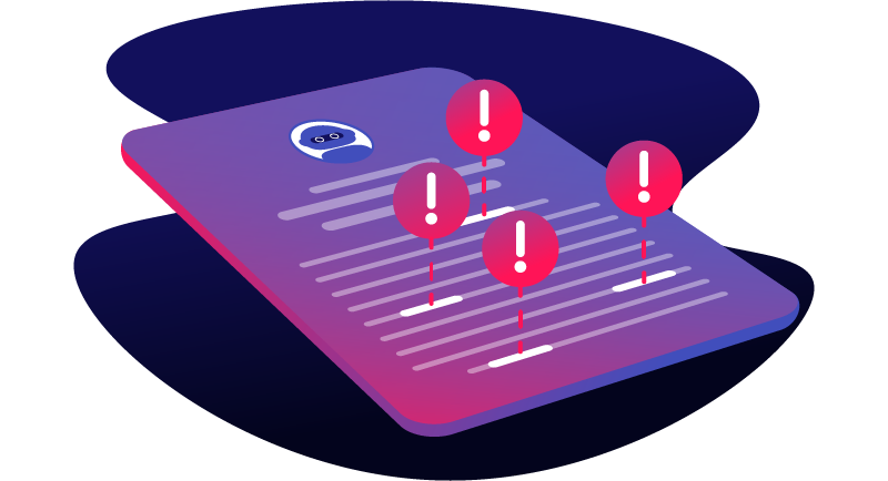 illustration of Google detecting AI content
