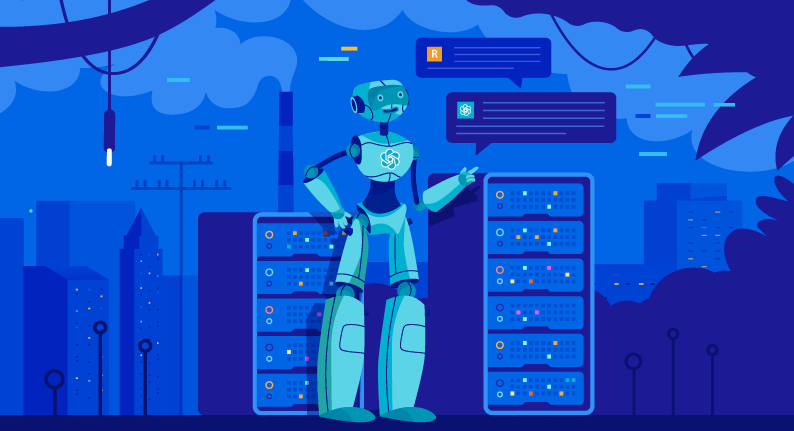 Hero image of The environmental impact of generative AI