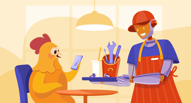 Hero article of Fast food chatbots: efficient or a recipe for disaster?