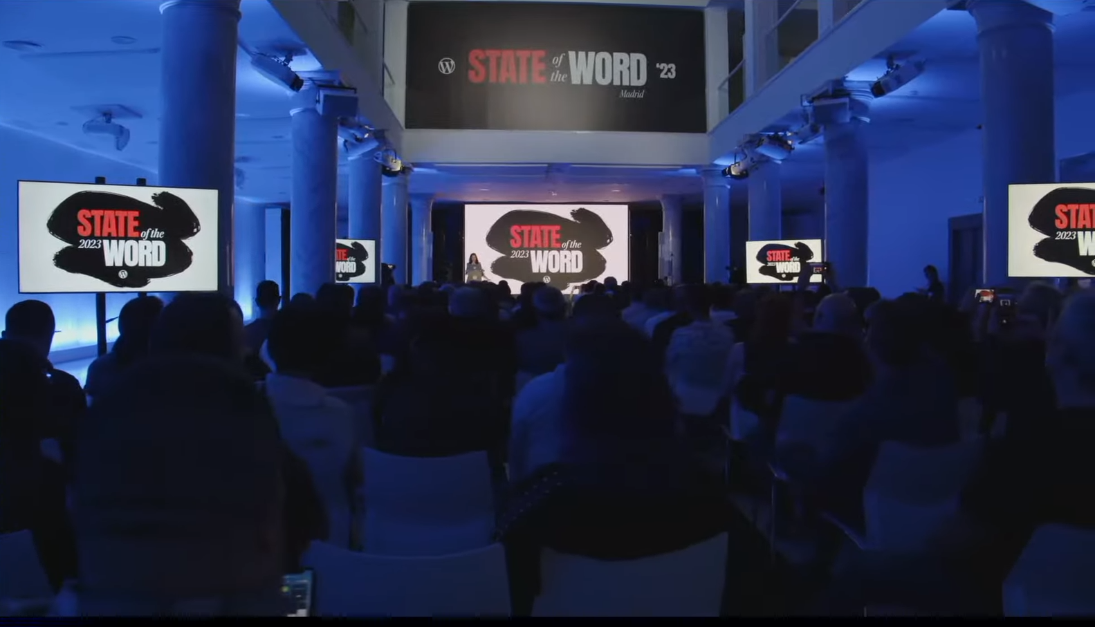 Audience at the 2023 State of the Word