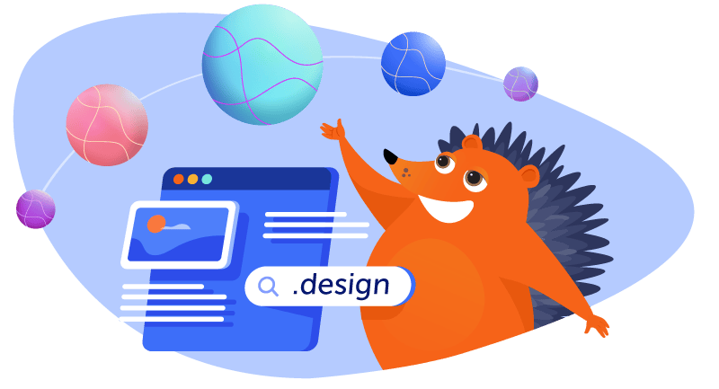 Hedgehog choosing a domain