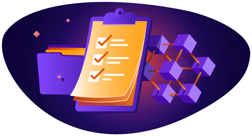 Checklist of benefits of using blockchain