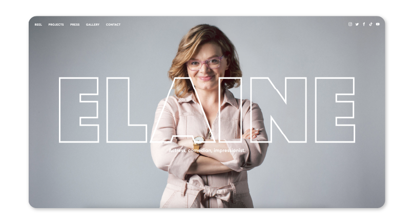 ElaineCarroll.xyz screenshot