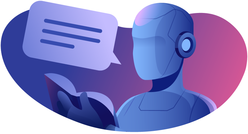 Robot chatting with people to help them feel less lonely