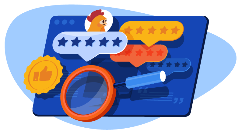 five star reviews