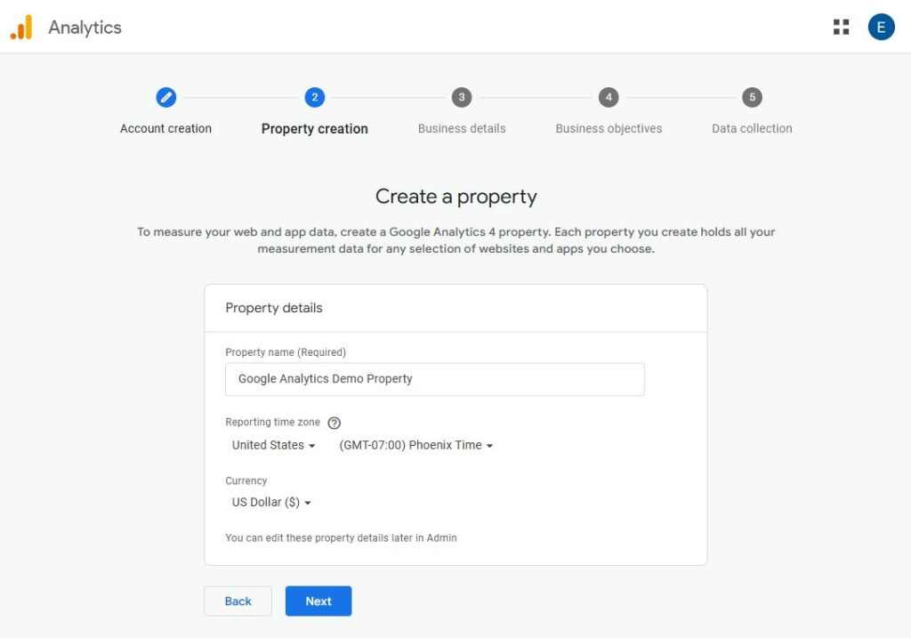 Create a property