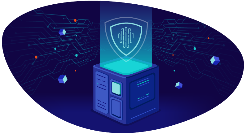Shield in an identity scanner