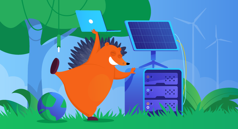 Hero image of How to minimize the climate impact of your website