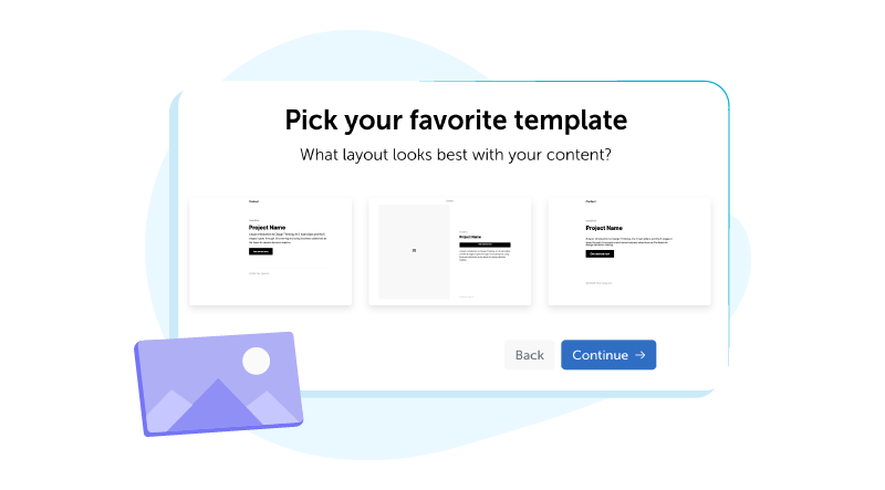 Illustration: pick your favorite template