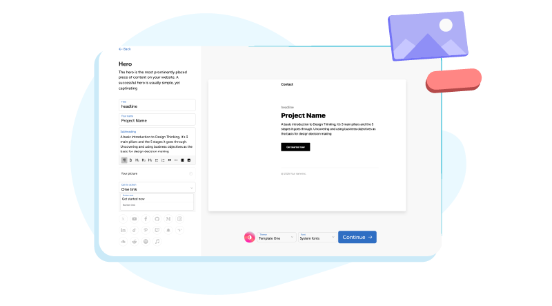 Illustration: naming your project