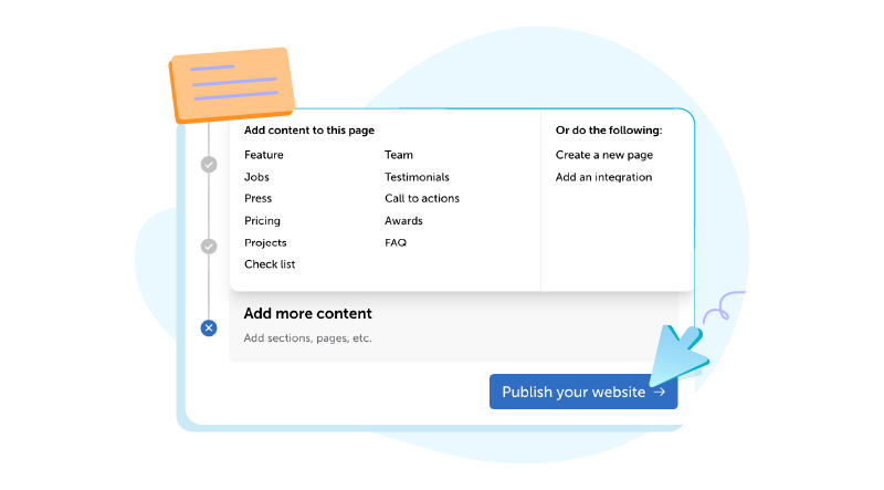 Illustration: add more content