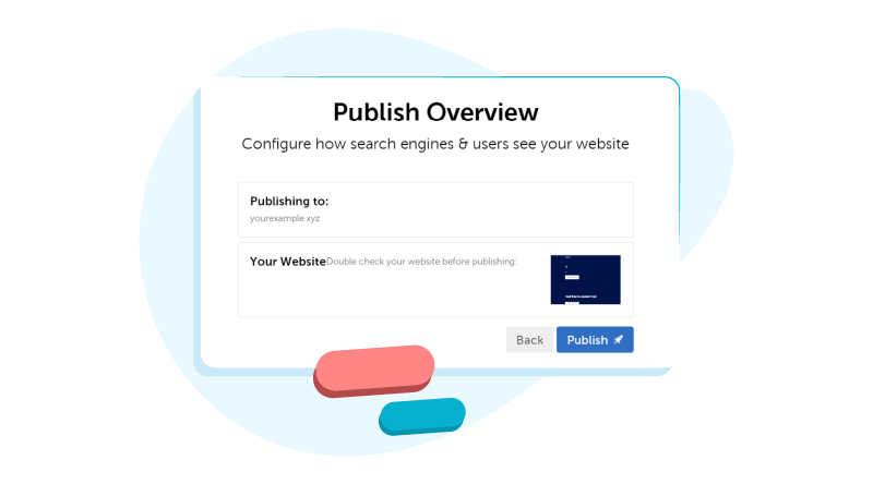 Illustration: publish overview