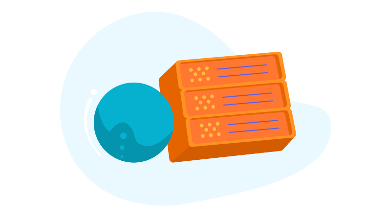 Illustration: platform and servers
