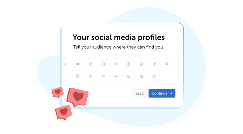 Illustration: your social media profiles