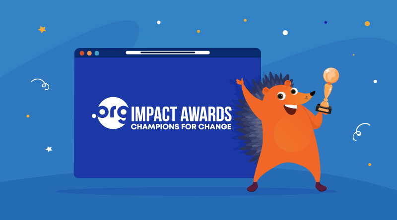 Hero article of The 2026 .ORG Impact Awards and its $50,000 prize