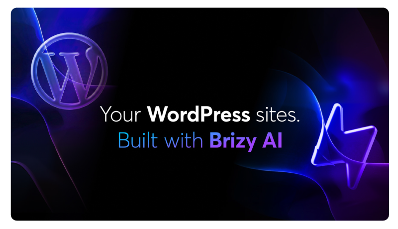 Brizy Pro AI site builder