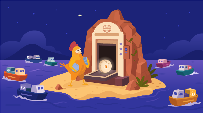 Hero article of Why are .ai domains more expensive than other TLDs?