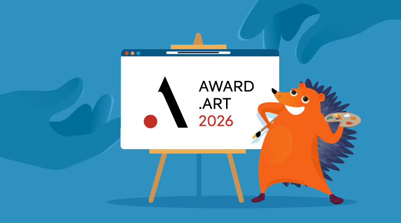 Hero article of The inaugural .ART Award is here, and your work is the entry