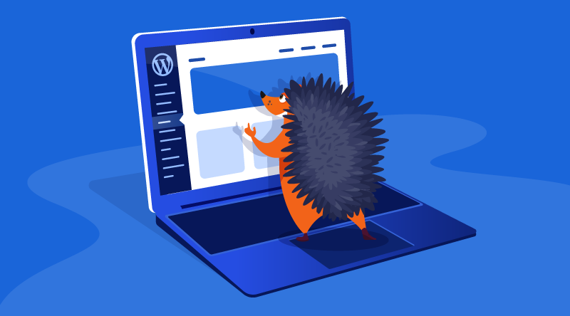 Hero article of Getting Your Feet Wet with the WordPress Dashboard