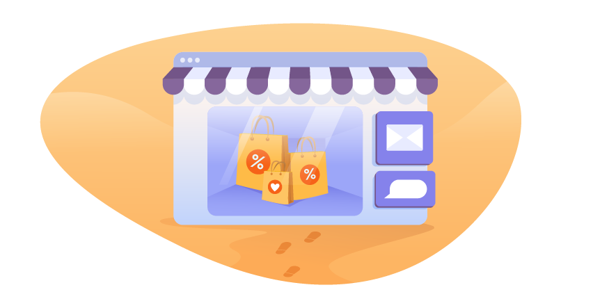Illustration of a storefront