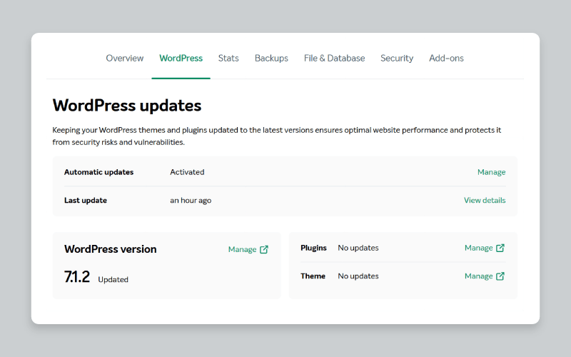 What are EasyWP WordPress Automatic Updates