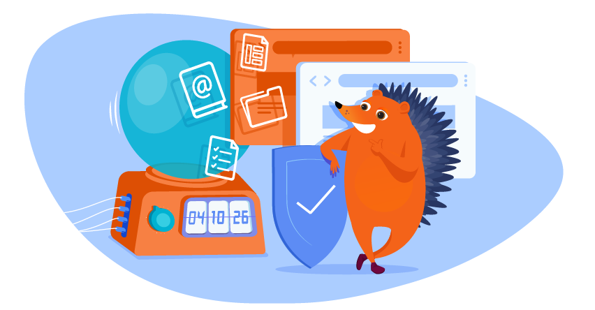 Hedgehog with backups